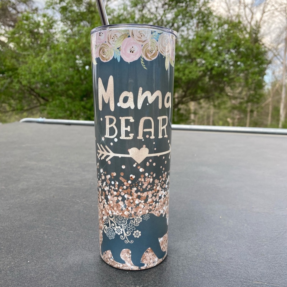 20oz mama bear tumbler